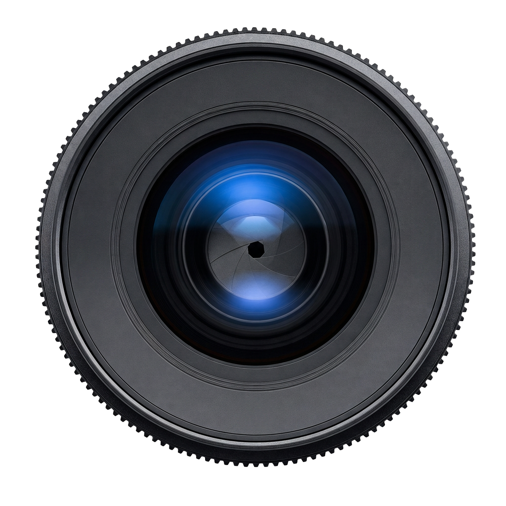 Precision optical lens representing Abhyudaya's diagnostic approach